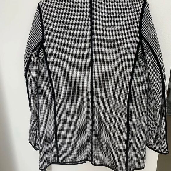 Donna Karan Newyork Jacquard Topper Jacket size S $149 - Picture 2 of 5